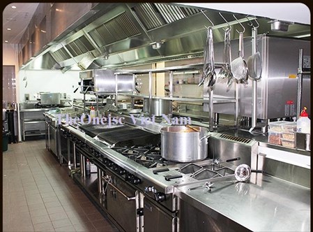 Thiết bị Bếp ăn inox nhà hàng khách sạn chất lượng tốt nhất